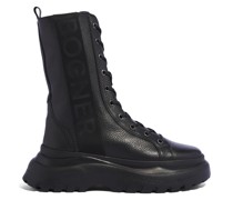 Halbhohe Stiefel Schwarz