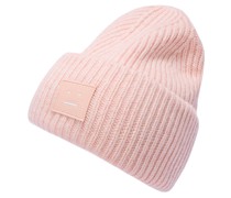 Pansy N Face Beanie Wollmütze Rosa