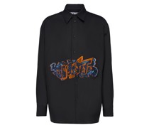 Casual Hemd Schwarz