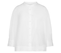 Hemdbluse Weiß