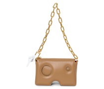 Schultertasche Braun