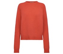 Wollpullover Orange