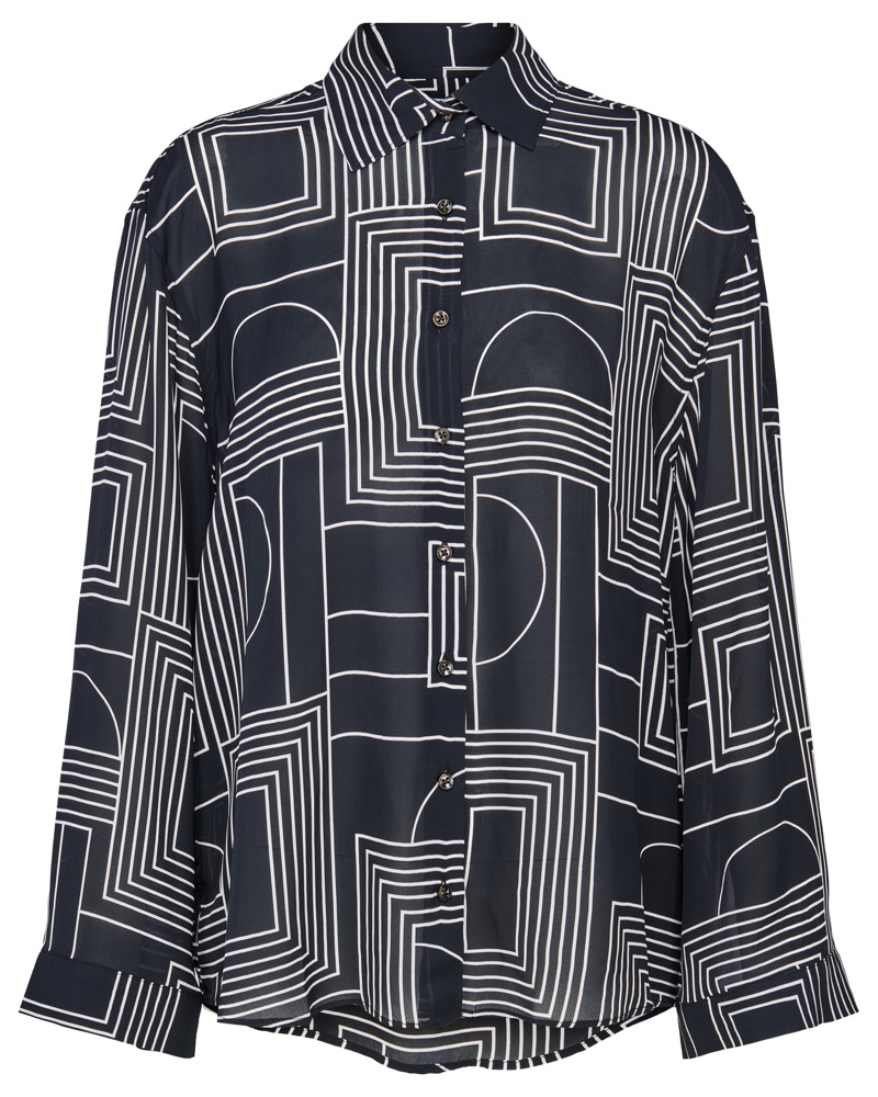 Stenströms Damen Hemdbluse Mehrfarbig