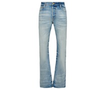 Tapered Jeans Blau