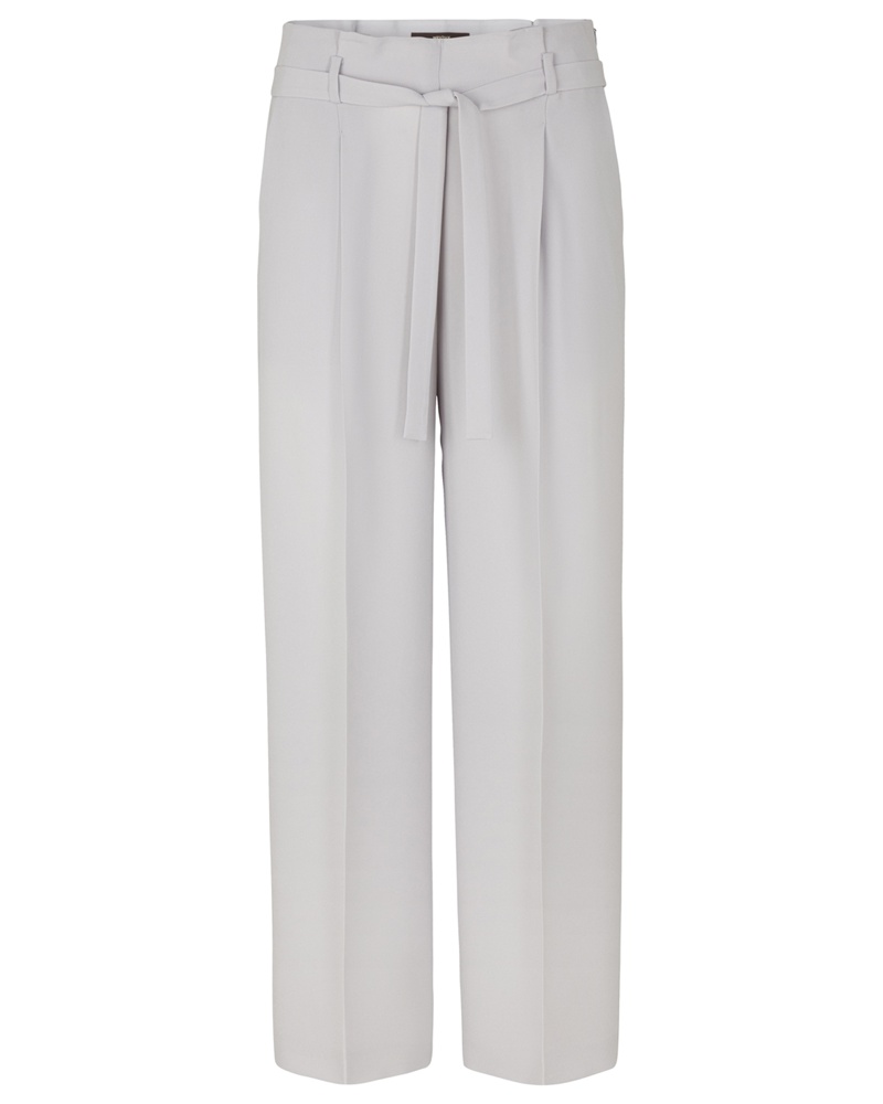 windsor. Damen Wide Leg Hose Grau