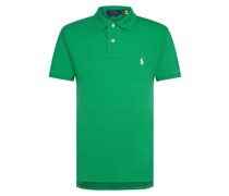 Slim Fit Poloshirt Grün