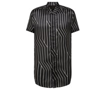 Casual-Hemd Schwarz