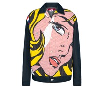 Jeansjacke Mehrfarbig
