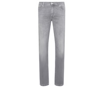PIPE-Dual FX Lefthand Denim Slim Fit Jeans Grau