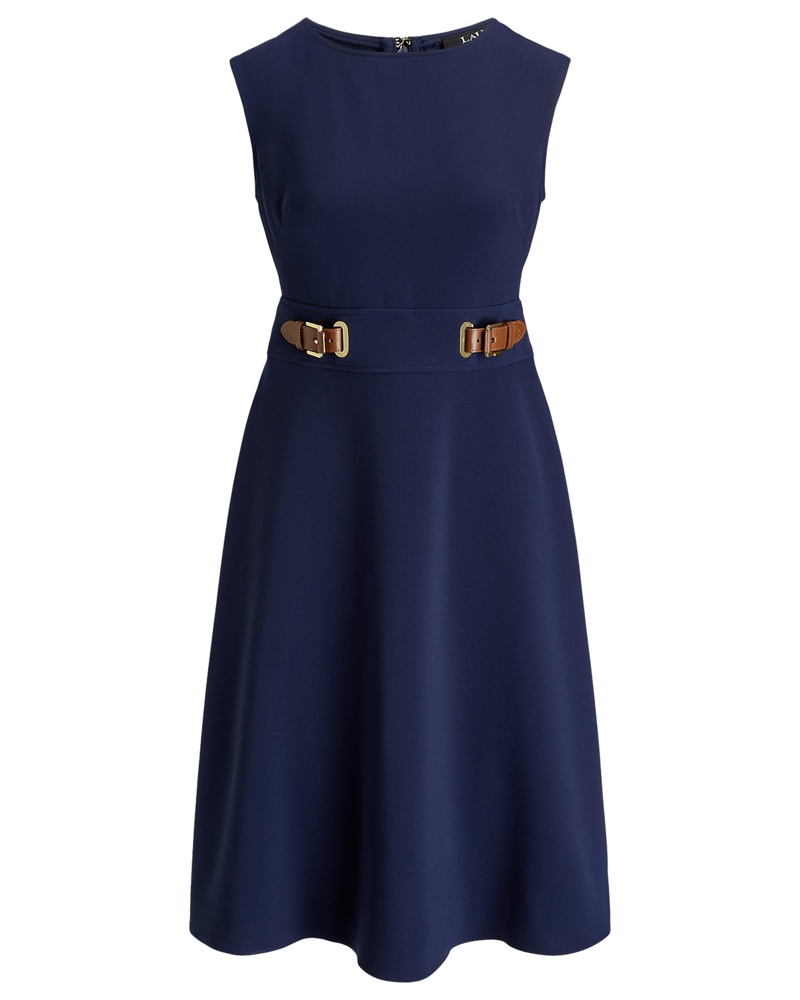 Ralph Lauren Damen Kleid Schwarz