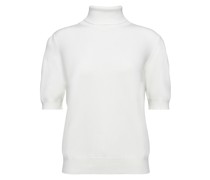 Rollkragenpullover Weiß