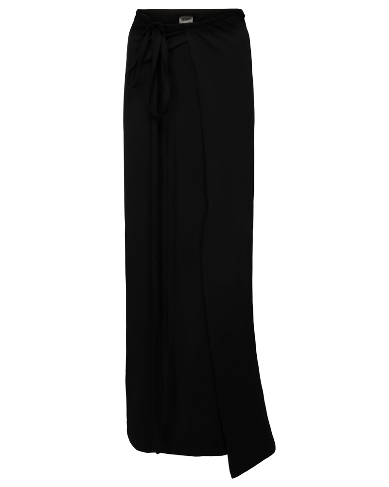 Ann Demeulemeester Damen Maxirock Schwarz
