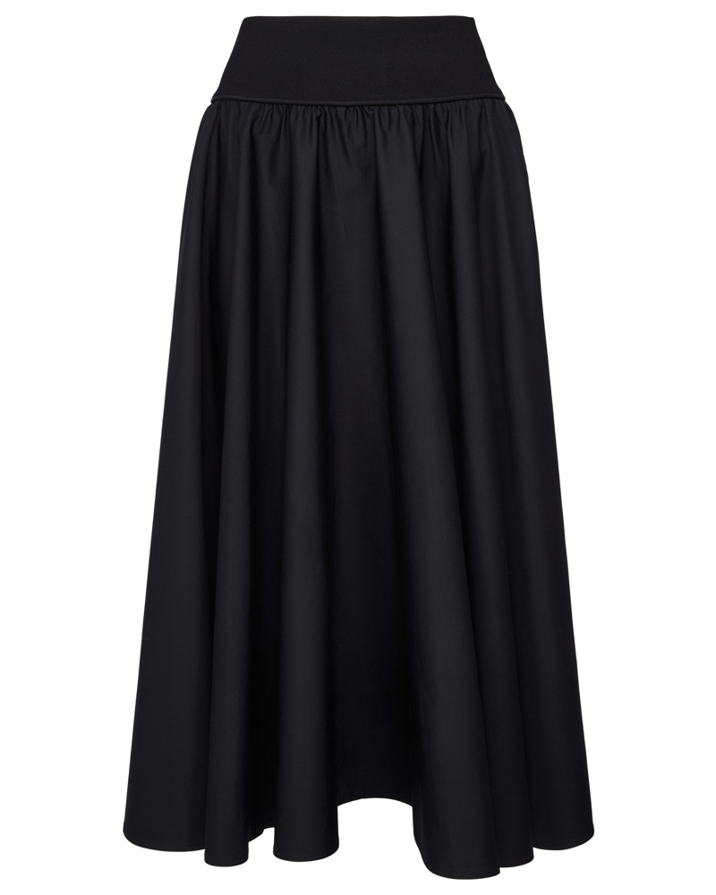 Ralph Lauren Damen Midirock Schwarz Ralph Lauren Damen Midirock Schwarz