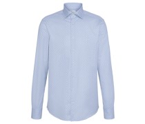 Slim Fit Casual-Hemd Mehrfarbig