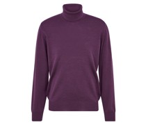 Rollkragenpullover Lila