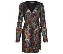 Ablinagz Minikleid Mehrfarbig
