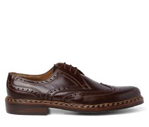 Schnürschuhe Braun