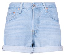 501 Rolled Short Shorts Blau