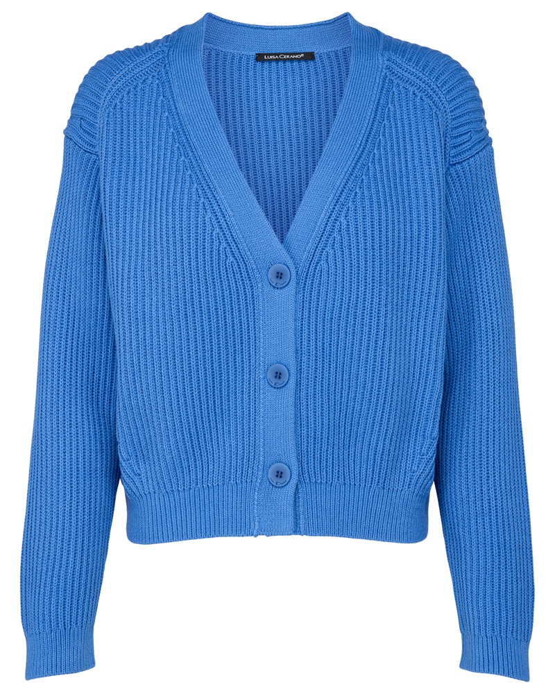 Luisa Cerano Damen Cardigan Blau