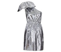 Minikleid Silver