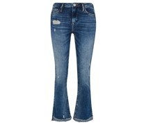 Flared Jeans Blau