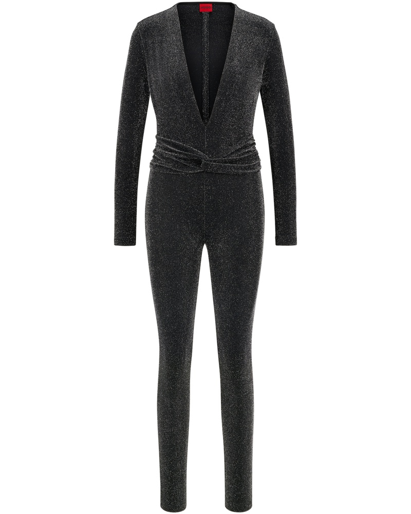 HUGO BOSS Damen Nymphadora Jumpsuit Schwarz HUGO BOSS Damen Nymphadora Jumpsuit Schwarz