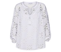 Bluse Weiß