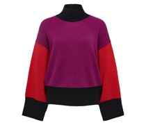 Maglia Dolcevita Kaschmirpullover Mehrfarbig