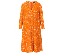 Midikleid Orange