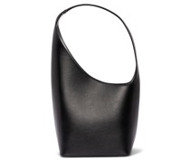 Demi Lune Handtasche Schwarz
