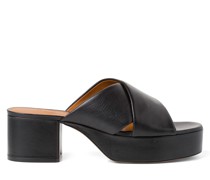 Blockabsatzschuhe Schwarz