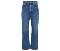 Range Straight Leg Jeans Blau