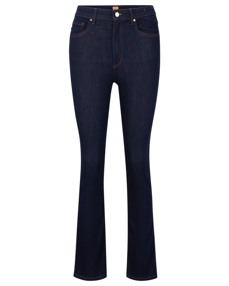 HUGO BOSS Damen ROSA HR Slim-Fit Jeans Blau