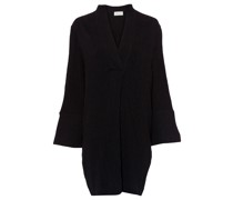 Flaines Midikleid Schwarz