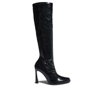 High Heel Stiefel Schwarz