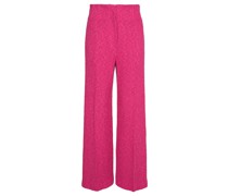 Wide Leg Hose Pink
