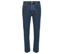 Tapered Jeans Blau