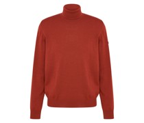 Rollkragenpullover Rot