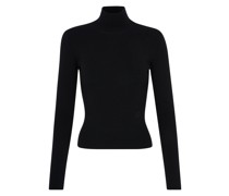 Rollkragenpullover Schwarz