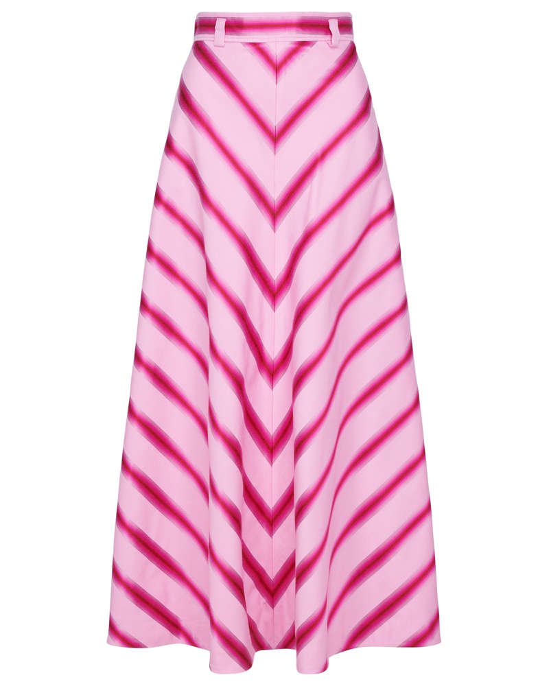 Etro Damen Maxirock Pink