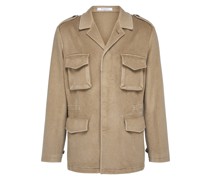 Kaschmirjacke Beige