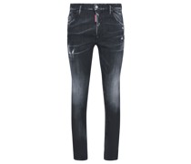 Skater Jean Slim Fit Jeans Schwarz