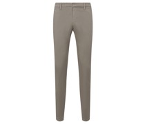 Gaubert Slim Fit Hose Braun