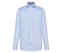 Regular Fit Business-Hemd Blau