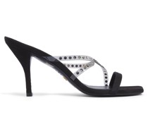 Strapeze Crystal 85 High Heel Sandale Schwarz