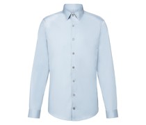 Slim Fit Business-Hemd Blau