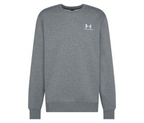 UA Essential Fleece Crew Sweatshirt Grau