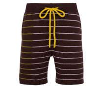 Skipper Shorts Kaschmirhose Braun