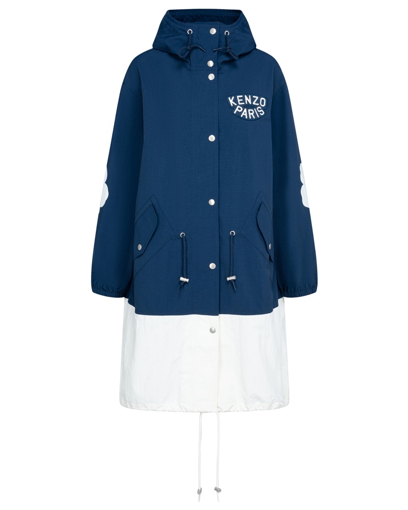 Kenzo Damen Parka Blau