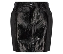 Henniagz Mw Lederrock Schwarz
